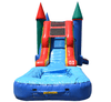 Image of Commercial Bounce House - 5 in 1 Super Combo Castle With Pool - The Bounce House Store