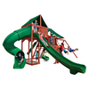 Image of Gorilla Playsets Sun Climber Deluxe Wooden Swing Set