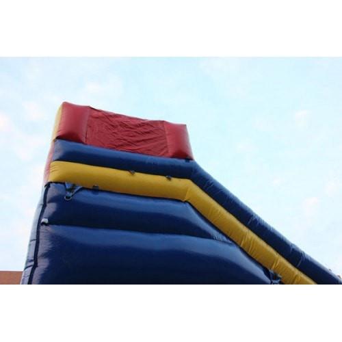 Inflatable Slide - 20'H Dual Lane Inflatable Wet/Dry Slide With Pool - The Bounce House Store