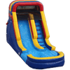 Image of Inflatable Slide - 14'H Rainbow Inflatable Slide Wet/Dry - The Bounce House Store