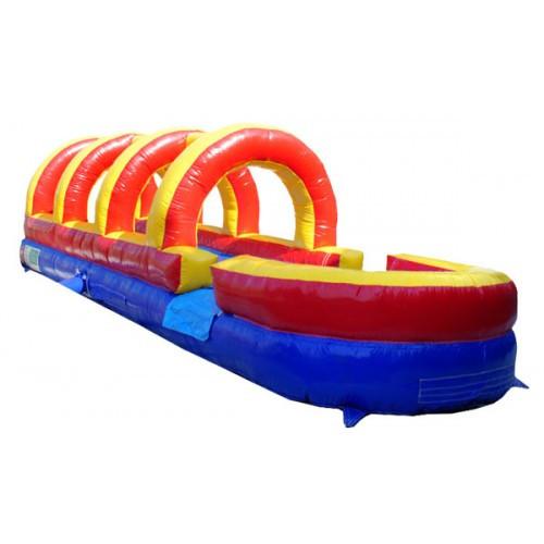 Moonwalk USA Inflatable Slide Rainbow Inflatable Slip N Slide W-162
