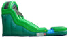 Image of Inflatable Slide - 18'H Bubble Bump Green Inflatable Slide Wet/Dry - The Bounce House Store