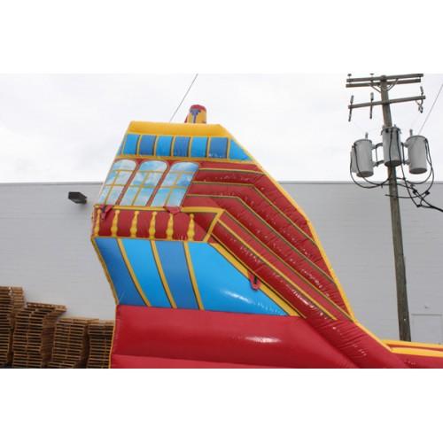 18'H Pirate Inflatable Water Slide Wet n Dry