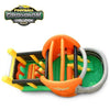 Image of Commercial Bounce House - KidWise Gridiron Football Challenge Commercial Bounce House - The Bounce House Store