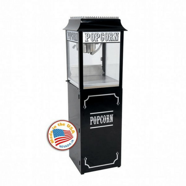Popcorn Machine - 1911 Originals Popcorn Machine - Black - The Bounce House Store