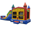 Image of Commercial Bounce House - 5 in 1 Castle Combo Bounce House - The Bounce House Store