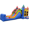 Image of Commercial Bounce House - 5 in 1 Castle Combo Bounce House - The Bounce House Store