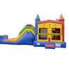 Image of Commercial Bounce House - 5 in 1 Castle Combo Bounce House - The Bounce House Store