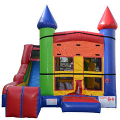 Commercial Bounce House - 5x Jump & Splash Combo Castle Bounce House - The Bounce House Store