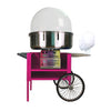 Image of cotton-candy-cart-with-cotton-candy-machine