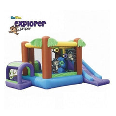 Residential Bounce House - KidWise Monkey Explorer Bounce House - The Bounce House Store