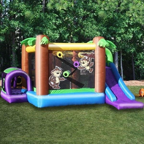 Residential Bounce House - KidWise Monkey Explorer Bounce House - The Bounce House Store