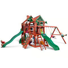five star deluxe swing set by gorilla playsets