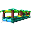 Image of Slip N Slide - 30'L Happy Jump Dual Lane Hawaiian Slip N Slide - The Bounce House Store