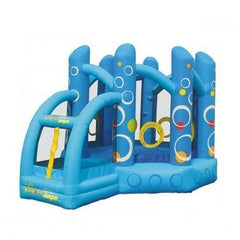 Residential Bounce House - Kidwise Kaleida Disco Jumper With Ball Pit - The Bounce House Store