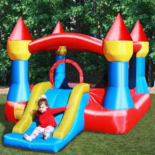 Kidwise Residential Bounce House Kidwise Castle Bounce and Slide Bounce House KW-9017