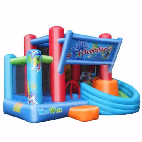 Residential Bounce House - Kidwise Celebration Bounce House and Tower Slide - The Bounce House Store