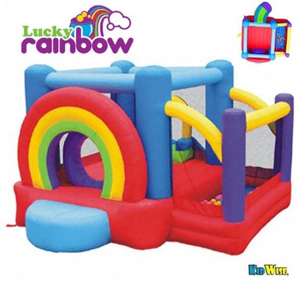 Kidwise Residential Bounce House Kidwise Lucky Rainbow Bounce House KWSS-RB-601