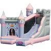 Image of Residential Bounce House - KidWise Princess Enchanted Castle With Slide Bounce House - The Bounce House Store