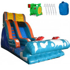 lil kahuna commercial inflatable water slide