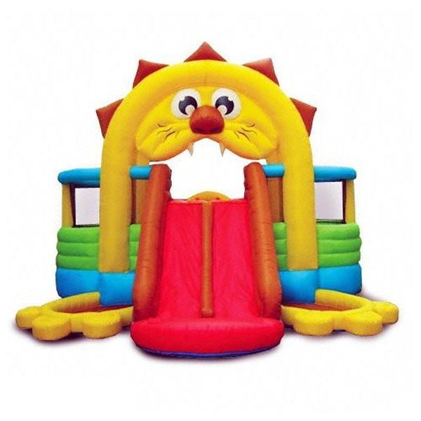 Residential Bounce House - Kidwise Lions Den Jumper With Slide - The Bounce House Store
