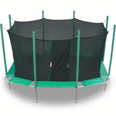 Magic Circle 9' x 14' Rectangle Trampoline With Safety Enclosure
