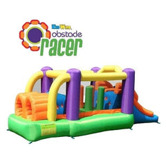 Residential Bounce House - KidWise Obstacle Speed Racer Bounce House - The Bounce House Store