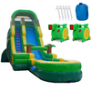 Image of palm tree commercial inflatable water slide