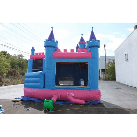 inflated princess castle commercial bounce house combo