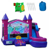Moonwalk USA Commercial Bounce House Princess Module Combo Wet n Dry C-125