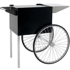 Carts & Stands - Black Professional Series Popcorn Cart - The Bounce House Store