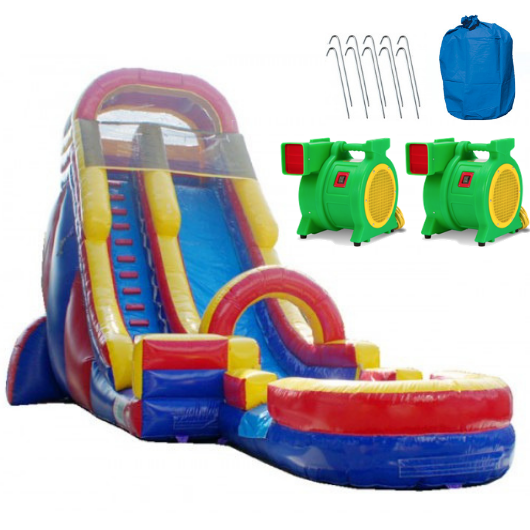 screamer inflatable water slide