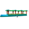 Image of Slip N Slide - 37'L Happy Jump Dual Lane Hawaiian Slip N Slide With Pool - The Bounce House Store