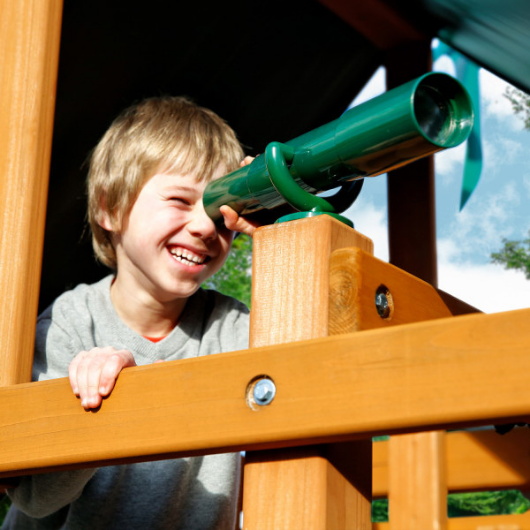 telescope on gorilla playsets swing set
