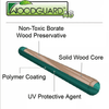 Image of woodguard protection used on lumber