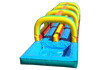 Image of Slip N Slide - 40'L Happy Jump Dual Lane Slip N Slide With Pool - The Bounce House Store